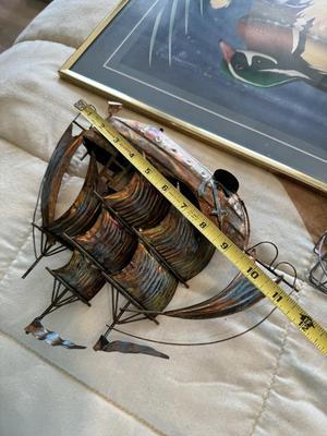 Nautical Lot; Basket, Picture, misc.