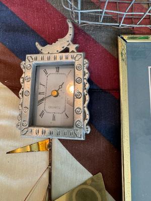 Nautical Lot; Basket, Picture, misc.