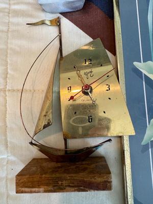 Nautical Lot; Basket, Picture, misc.