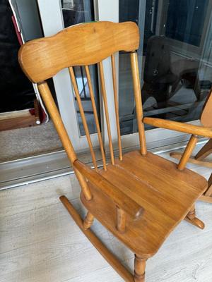 Antique Children’s Wooden Rockers