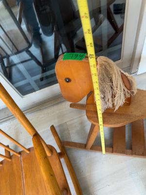 Antique Children’s Wooden Rockers