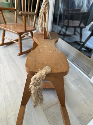 Antique Children’s Wooden Rockers