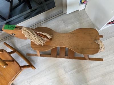 Antique Children’s Wooden Rockers