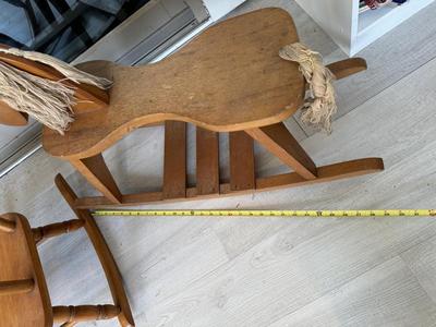 Antique Children’s Wooden Rockers