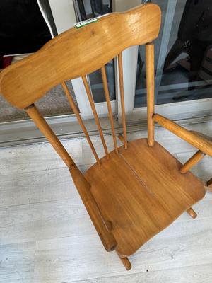 Antique Children’s Wooden Rockers