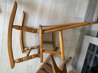 Antique Children’s Wooden Rockers