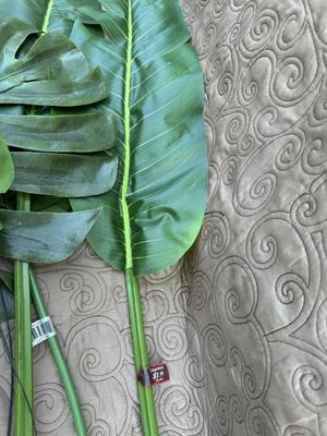 Floral Tropical Faux Asst. Leaves