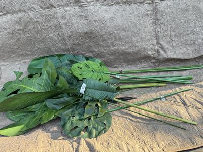 Floral Tropical Faux Asst. Leaves