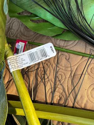 Floral Tropical Faux Asst. Leaves