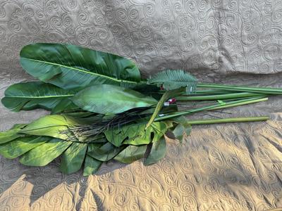 Floral Tropical Faux Asst. Leaves