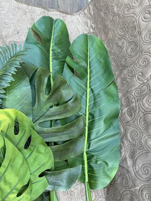 Floral Tropical Faux Asst. Leaves