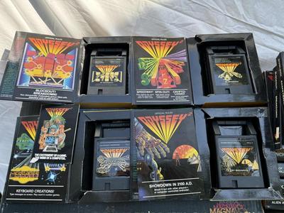 Two VTG Magnavox ODYSSEY 2 Consoles with Twenty Games