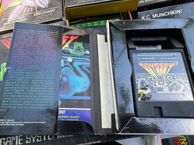 Two VTG Magnavox ODYSSEY 2 Consoles with Twenty Games