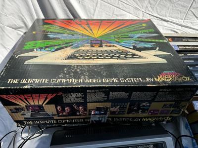 Two VTG Magnavox ODYSSEY 2 Consoles with Twenty Games