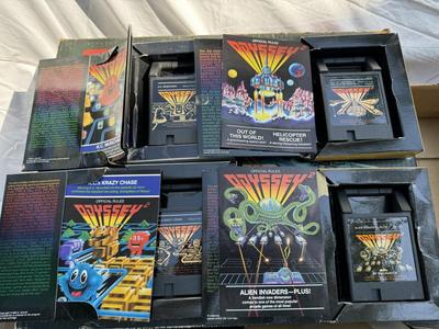 Two VTG Magnavox ODYSSEY 2 Consoles with Twenty Games