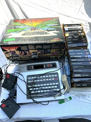 Two VTG Magnavox ODYSSEY 2 Consoles with Twenty Games