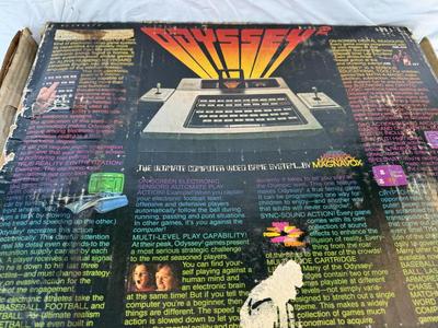Two VTG Magnavox ODYSSEY 2 Consoles with Twenty Games