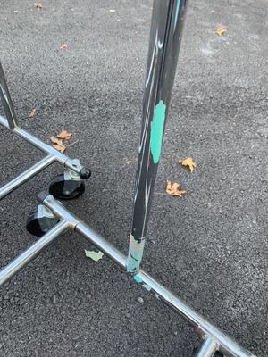 PAIR Clothing Racks On Wheels