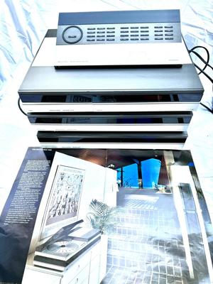 Bang & Olufsen 5500 Series (Total 4 Pieces) Master Control Panel/Receiver/CD/Cassette