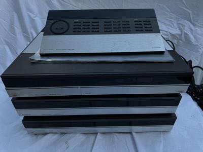 Bang & Olufsen 5500 Series (Total 4 Pieces) Master Control Panel/Receiver/CD/Cassette