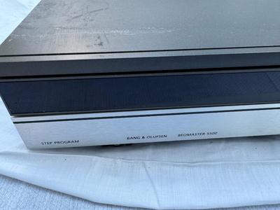 Bang & Olufsen 5500 Series (Total 4 Pieces) Master Control Panel/Receiver/CD/Cassette