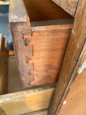 Authentic Vintage Wood Card Catalog
