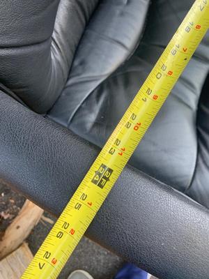 Clean Cushioned Office Chair