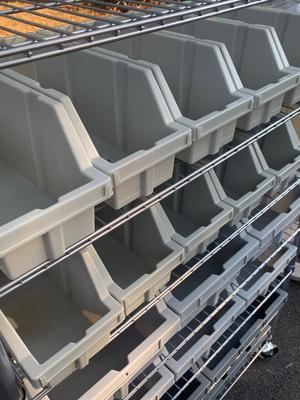 Like New Organizer Bins On Casters