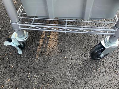 Like New Organizer Bins On Casters