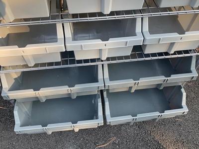 Like New Organizer Bins On Casters
