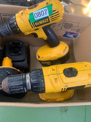 DeWalt Cordless Power Drillls
