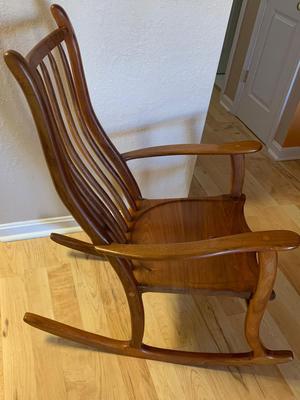 Hand Crafted Nantucket Rocker S. Swift