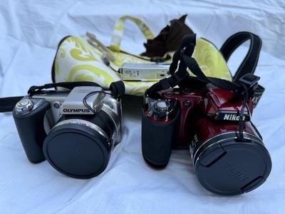 Camera Lot- Olympus, Nikon & Pentax