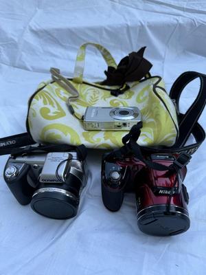 Camera Lot- Olympus, Nikon & Pentax