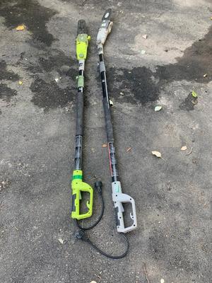 TWO Sun Joe Extension Pole Saws