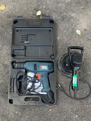 Power Drill & Car Buffer