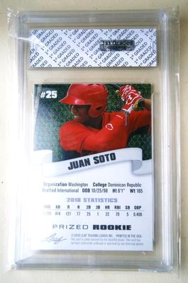 2018 JUAN SOTO Rookie Card & Desert Storm Cards