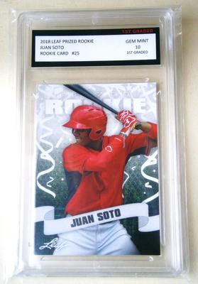 2018 JUAN SOTO Rookie Card & Desert Storm Cards