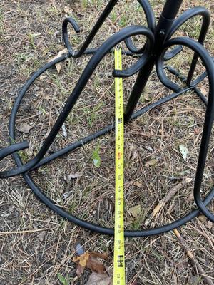 Metal Scarf / Accessories Rack 67” Tall