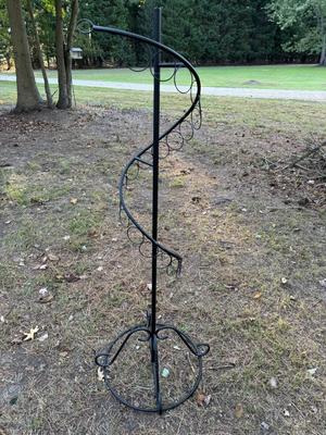 Metal Scarf / Accessories Rack 67” Tall