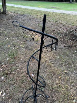 Metal Scarf / Accessories Rack 67” Tall