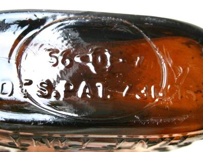 1930's John Paul Jones Whiskey Bottle