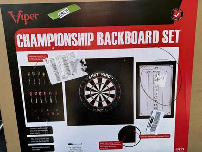 Viper Championship Backboard Set by GLD (Dartboard not included)