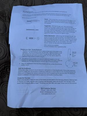 Viper Championship Backboard Set by GLD (Dartboard not included)