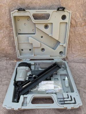 Porter Cable 15 GA. Finish Nailer & Safety Glasses