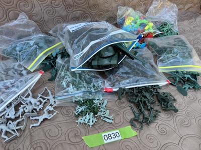 Vintage Army Men plus Cowboys & Indians