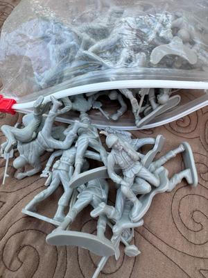 Vintage Army Men plus Cowboys & Indians