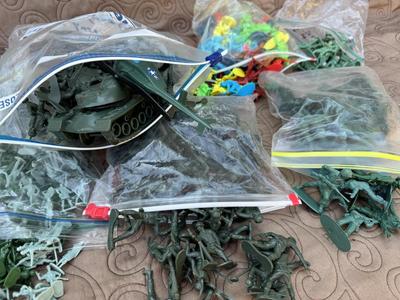 Vintage Army Men plus Cowboys & Indians