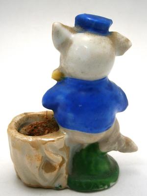 Vintage Three Little Pigs Flautist Pin Cushion