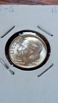 LOT 140 - 1955-S ROOSEVELT DIME